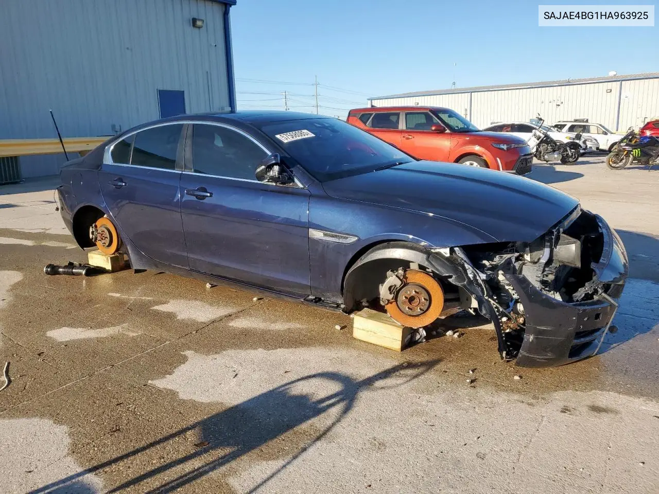 2017 Jaguar Xe Prestige VIN: SAJAE4BG1HA963925 Lot: 57568085