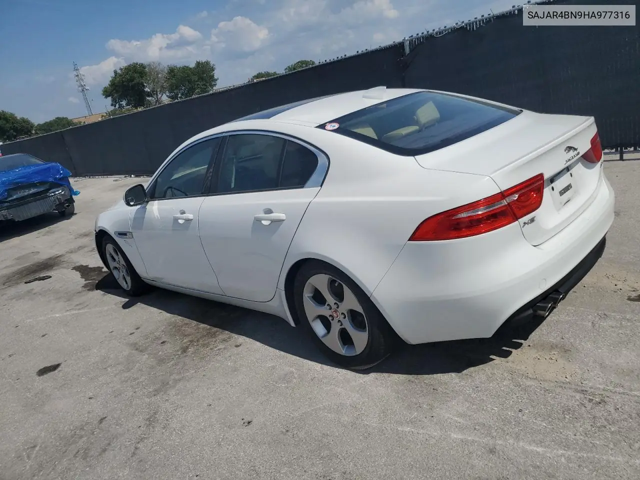 2017 Jaguar Xe VIN: SAJAR4BN9HA977316 Lot: 58179145