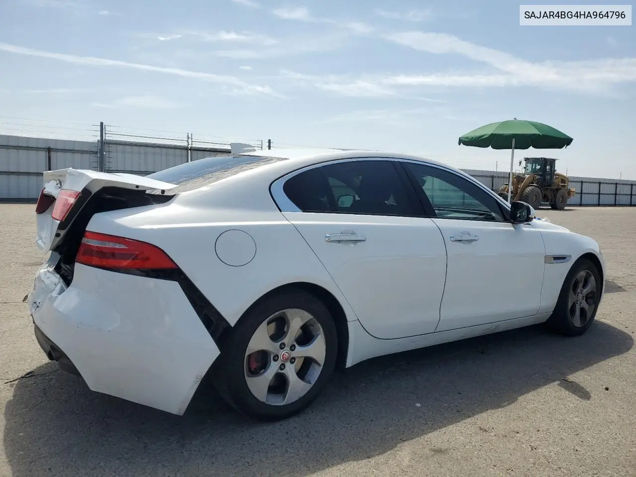 2017 Jaguar Xe VIN: SAJAR4BG4HA964796 Lot: 58366795