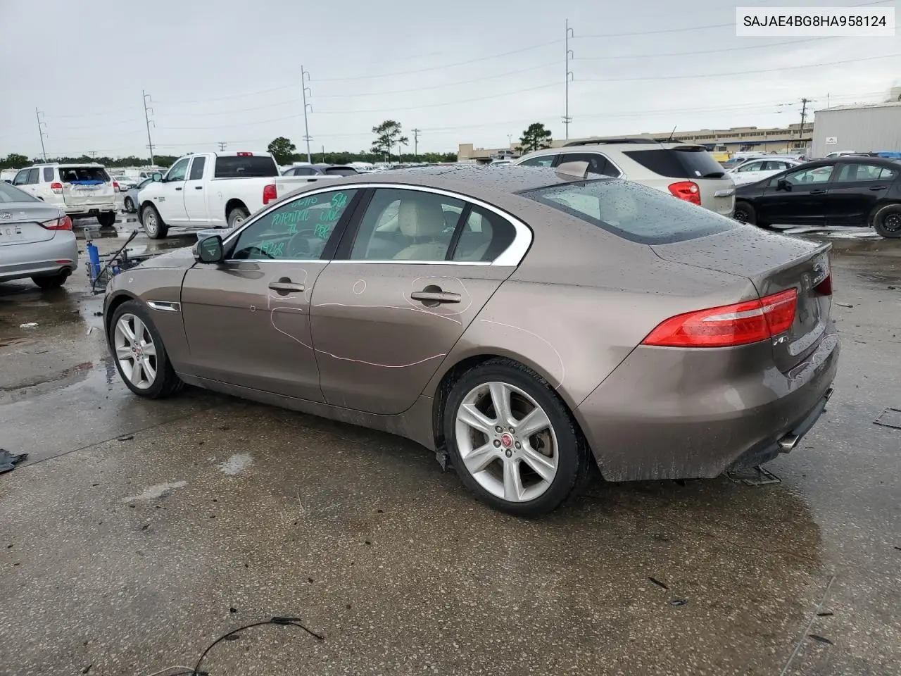 2017 Jaguar Xe Prestige VIN: SAJAE4BG8HA958124 Lot: 61039615