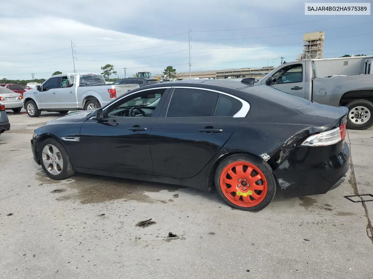 2017 Jaguar Xe VIN: SAJAR4BG2HA975389 Lot: 61852115