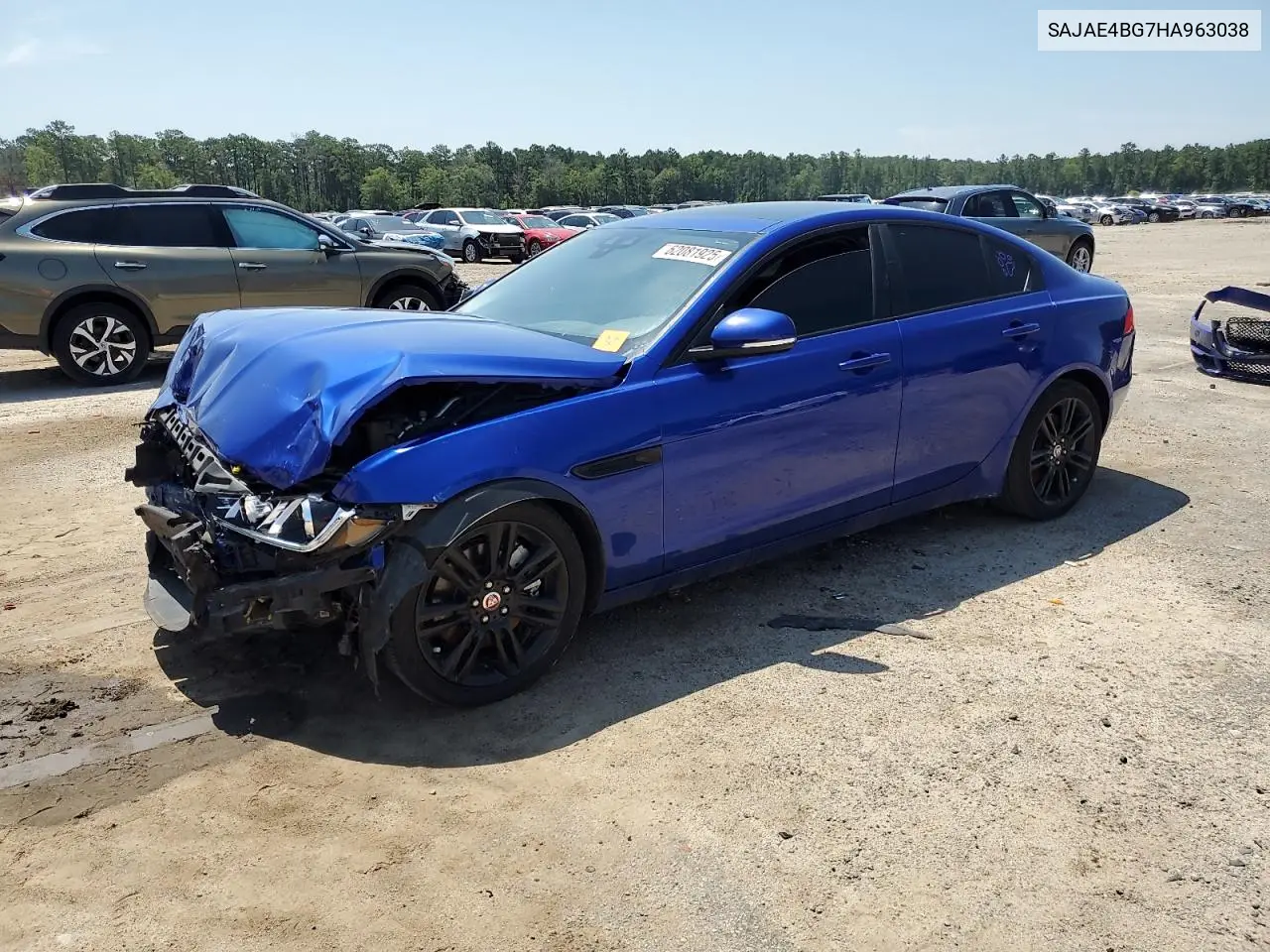 2017 Jaguar Xe Prestige VIN: SAJAE4BG7HA963038 Lot: 62081925