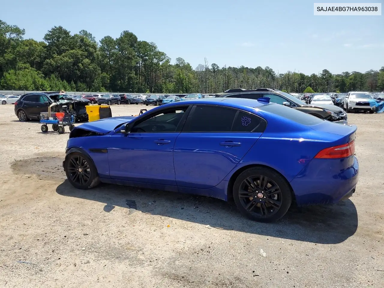 2017 Jaguar Xe Prestige VIN: SAJAE4BG7HA963038 Lot: 62081925