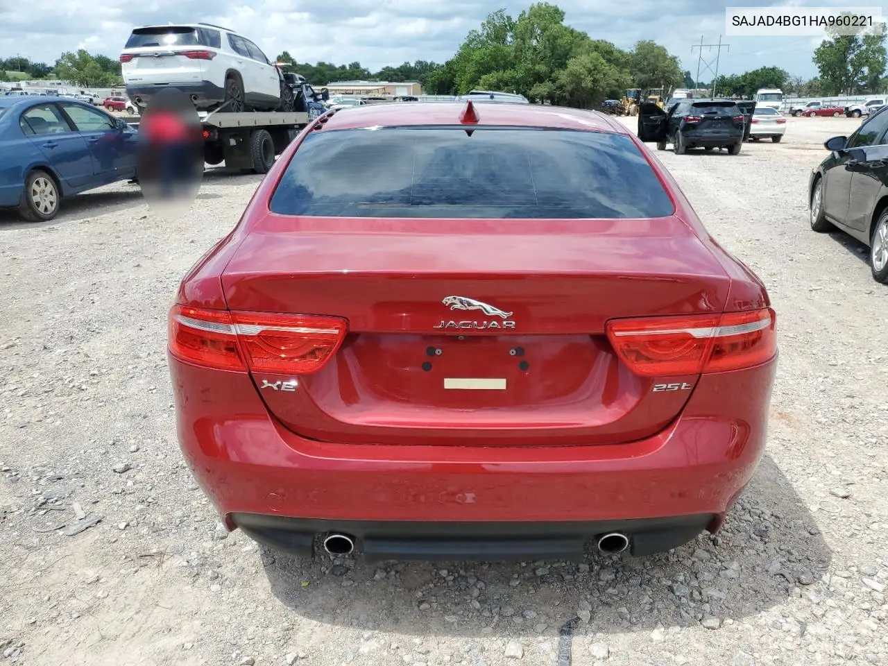 2017 Jaguar Xe Premium VIN: SAJAD4BG1HA960221 Lot: 62212165