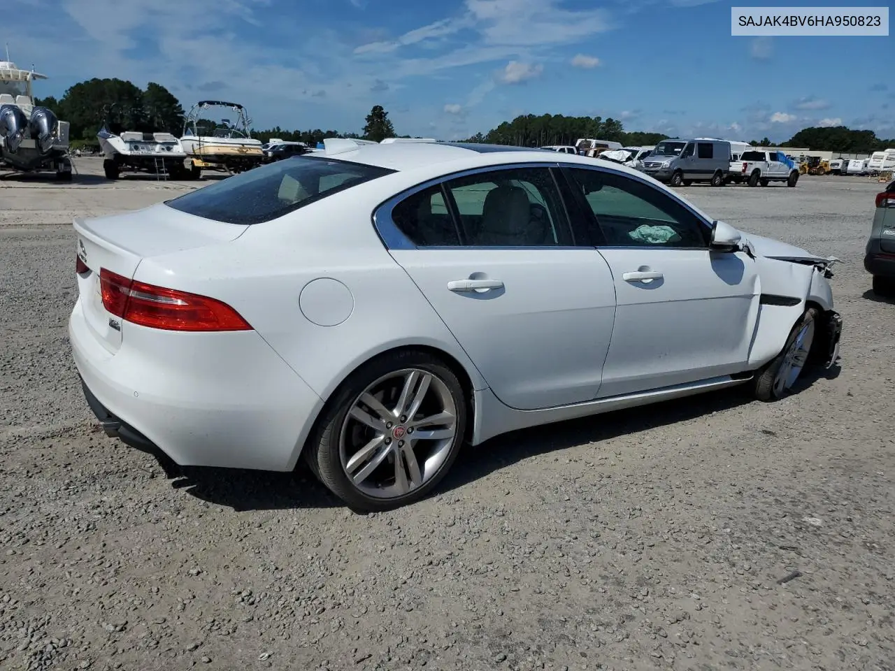 2017 Jaguar Xe Prestige VIN: SAJAK4BV6HA950823 Lot: 62708285