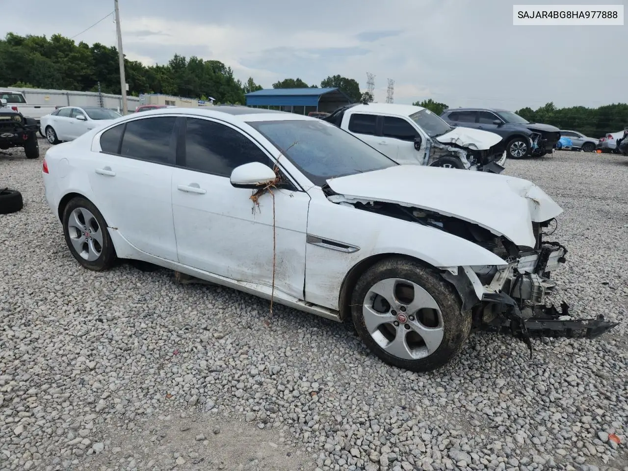 2017 Jaguar Xe VIN: SAJAR4BG8HA977888 Lot: 63186885