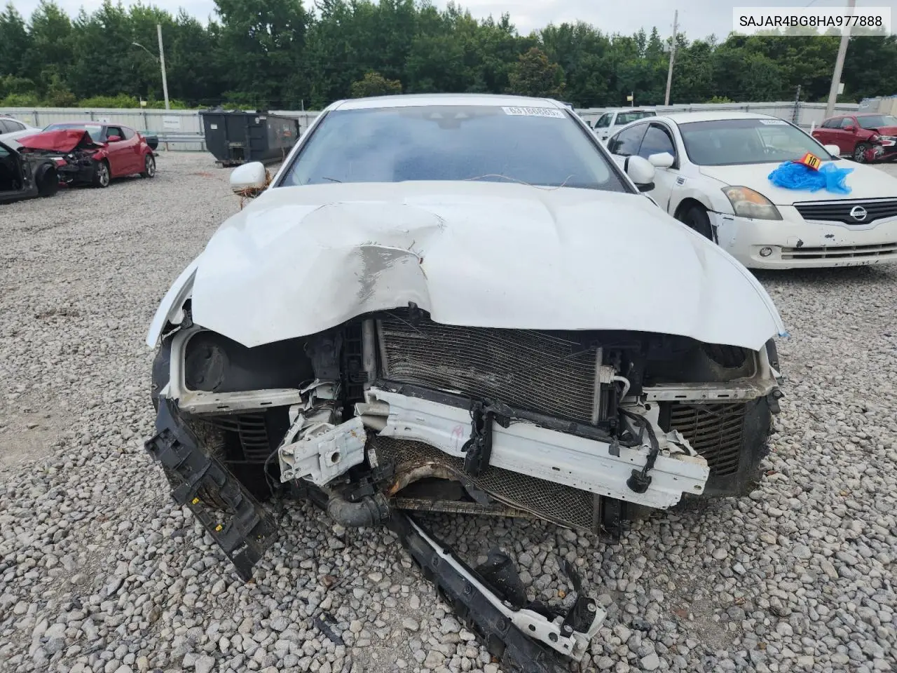 2017 Jaguar Xe VIN: SAJAR4BG8HA977888 Lot: 63186885