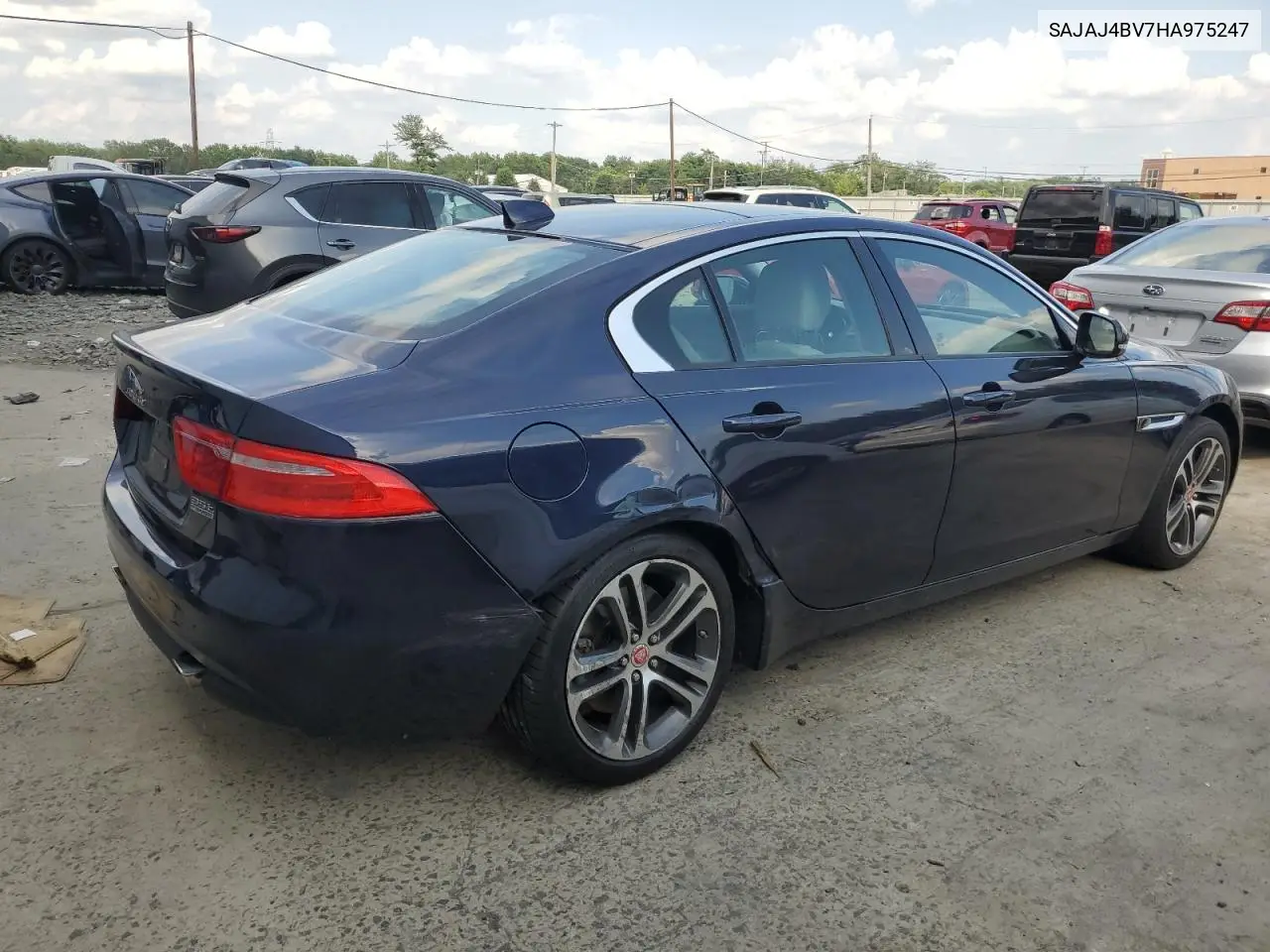 2017 Jaguar Xe Premium VIN: SAJAJ4BV7HA975247 Lot: 63380245