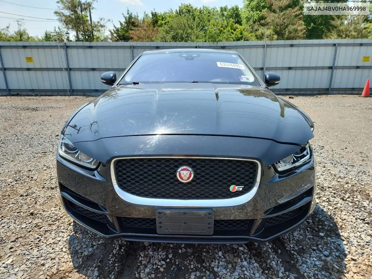 2017 Jaguar Xe Premium VIN: SAJAJ4BV0HA969998 Lot: 63574495