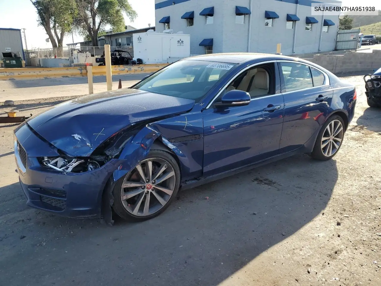 2017 Jaguar Xe Prestige VIN: SAJAE4BN7HA951938 Lot: 63706695