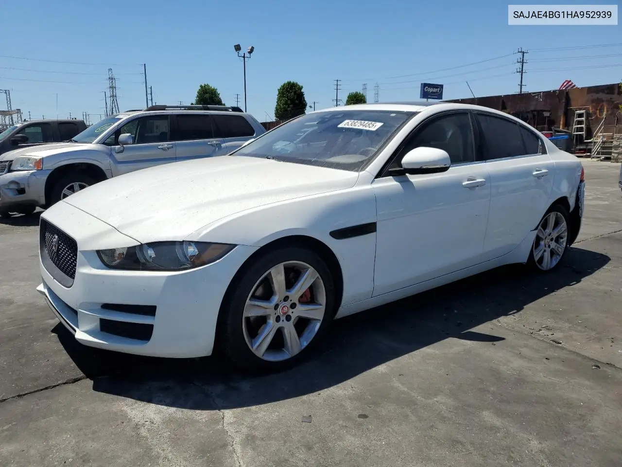 2017 Jaguar Xe Prestige VIN: SAJAE4BG1HA952939 Lot: 63829485