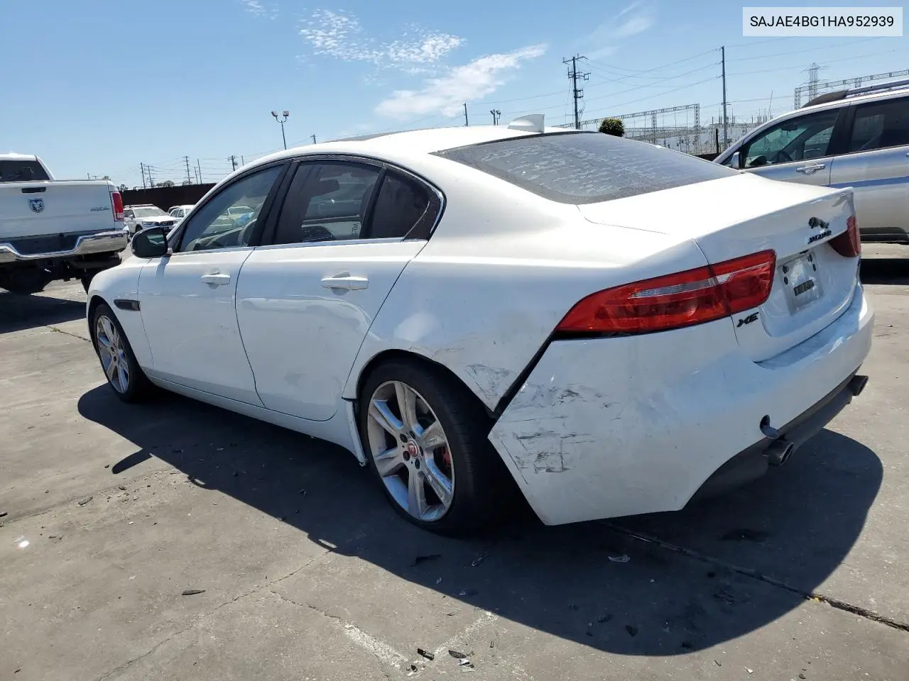 2017 Jaguar Xe Prestige VIN: SAJAE4BG1HA952939 Lot: 63829485