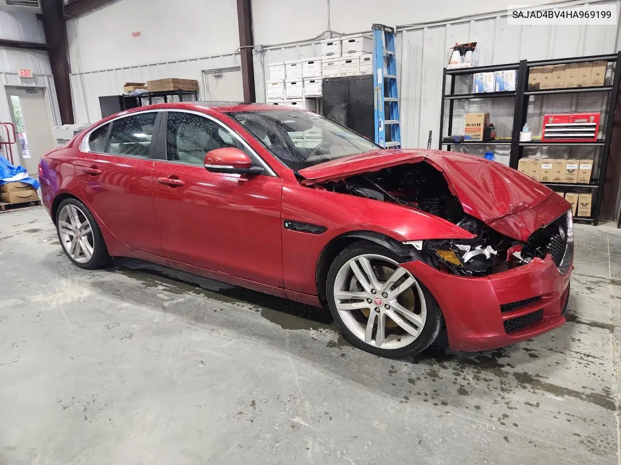 2017 Jaguar Xe Premium VIN: SAJAD4BV4HA969199 Lot: 64480625