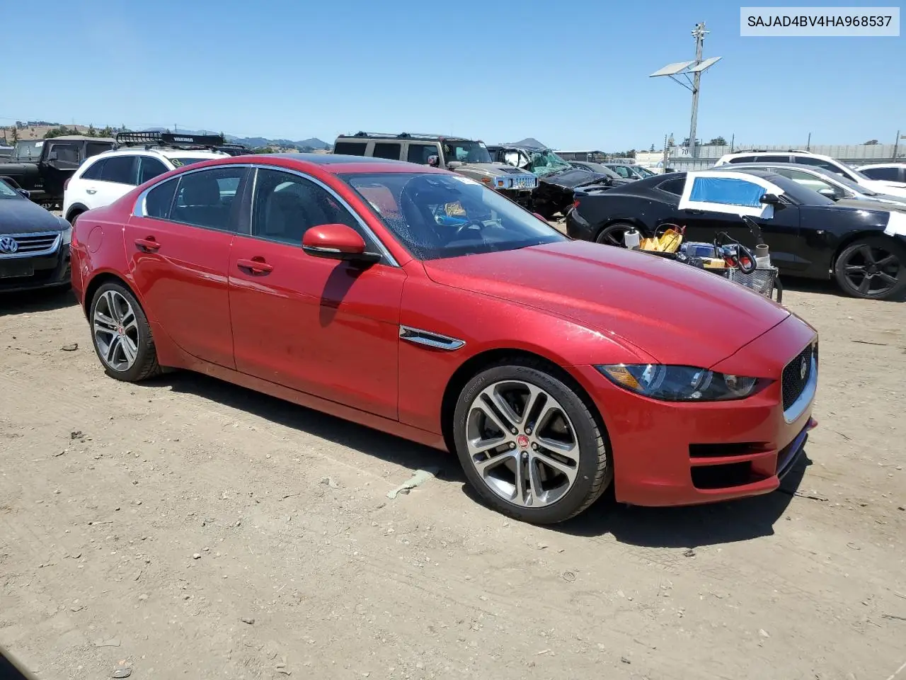 2017 Jaguar Xe Premium VIN: SAJAD4BV4HA968537 Lot: 64527305