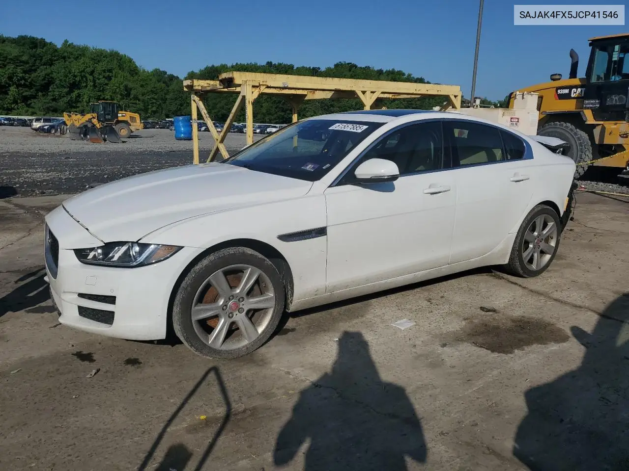 2018 Jaguar Xe Prestige VIN: SAJAK4FX5JCP41546 Lot: 61557885