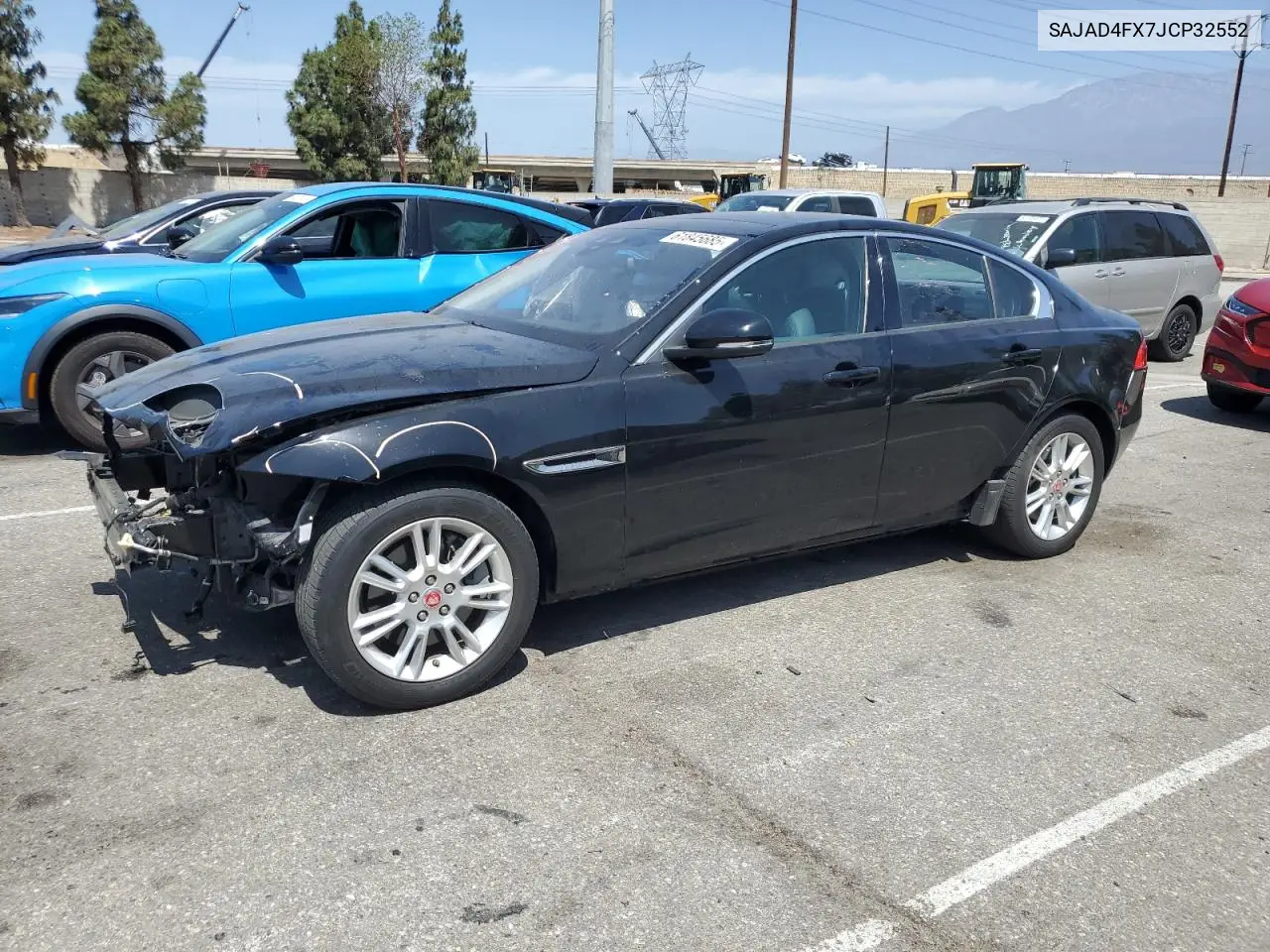 2018 Jaguar Xe Premium VIN: SAJAD4FX7JCP32552 Lot: 61845685
