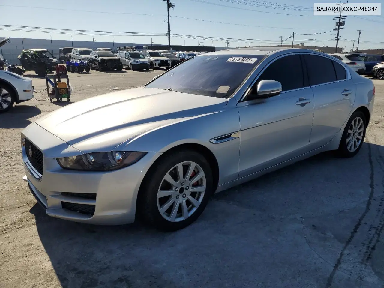 2019 Jaguar Xe VIN: SAJAR4FXXKCP48344 Lot: 46789485