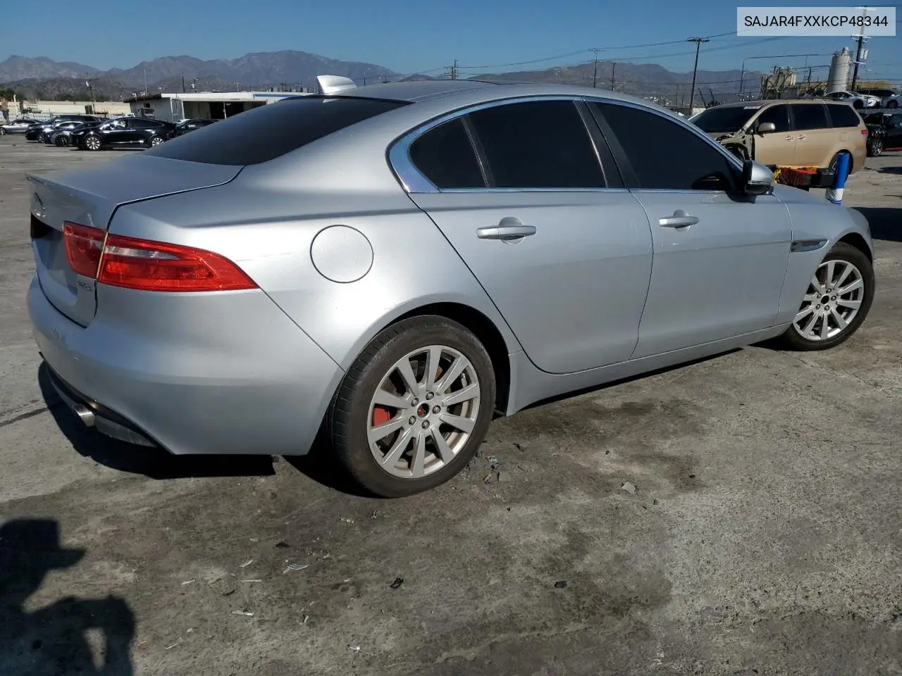 2019 Jaguar Xe VIN: SAJAR4FXXKCP48344 Lot: 46789485