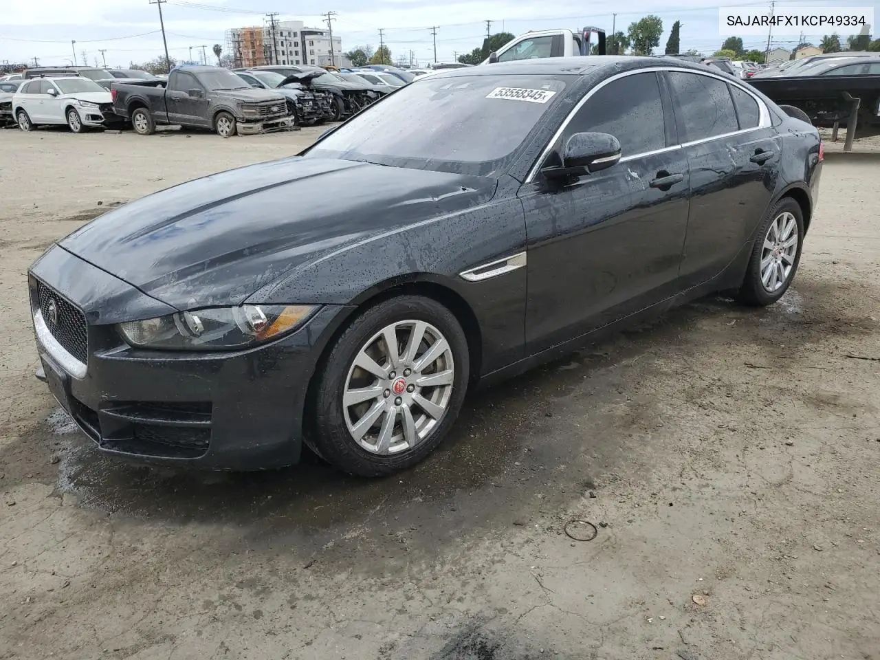 2019 Jaguar Xe VIN: SAJAR4FX1KCP49334 Lot: 53558345