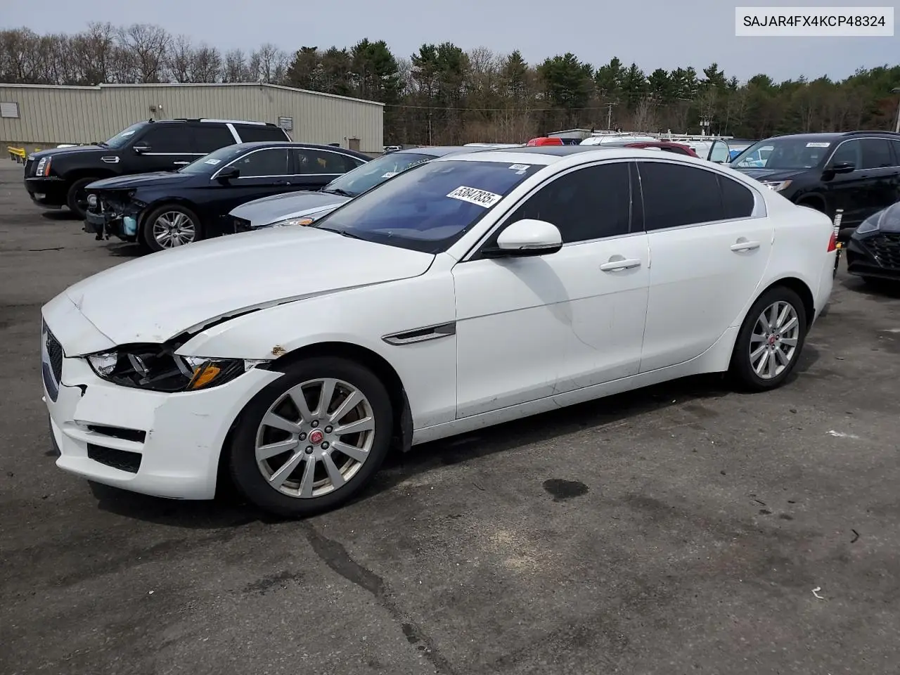 2019 Jaguar Xe VIN: SAJAR4FX4KCP48324 Lot: 53847835