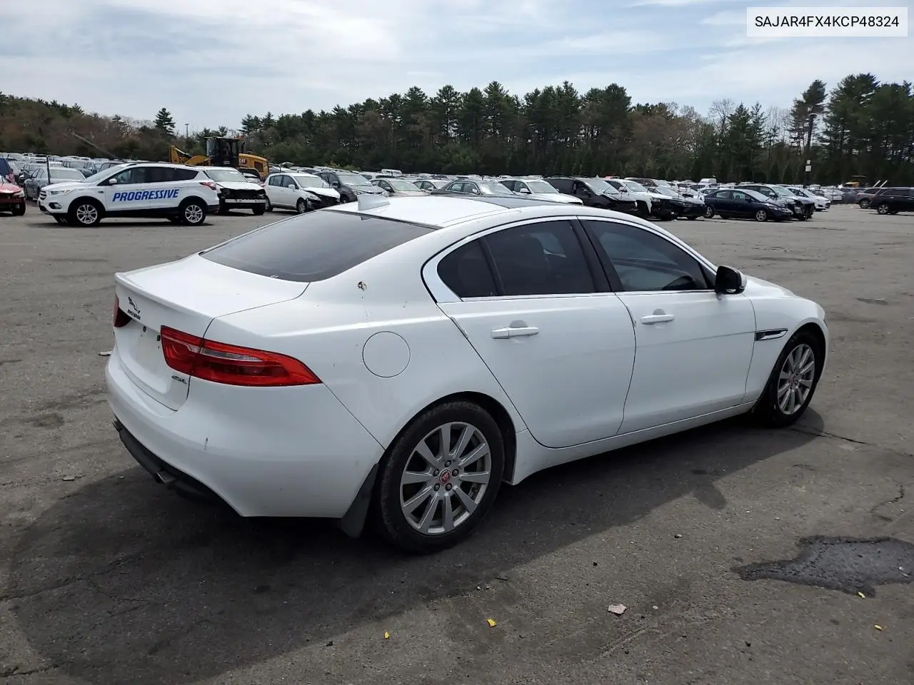 2019 Jaguar Xe VIN: SAJAR4FX4KCP48324 Lot: 53847835
