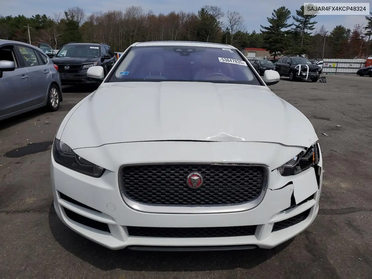 2019 Jaguar Xe VIN: SAJAR4FX4KCP48324 Lot: 53847835