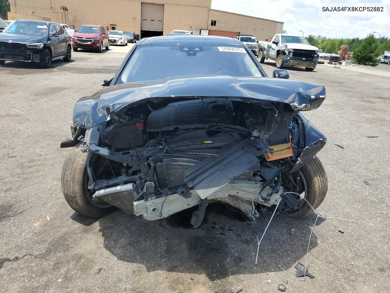 2019 Jaguar Xe VIN: SAJAS4FX8KCP52882 Lot: 57982975