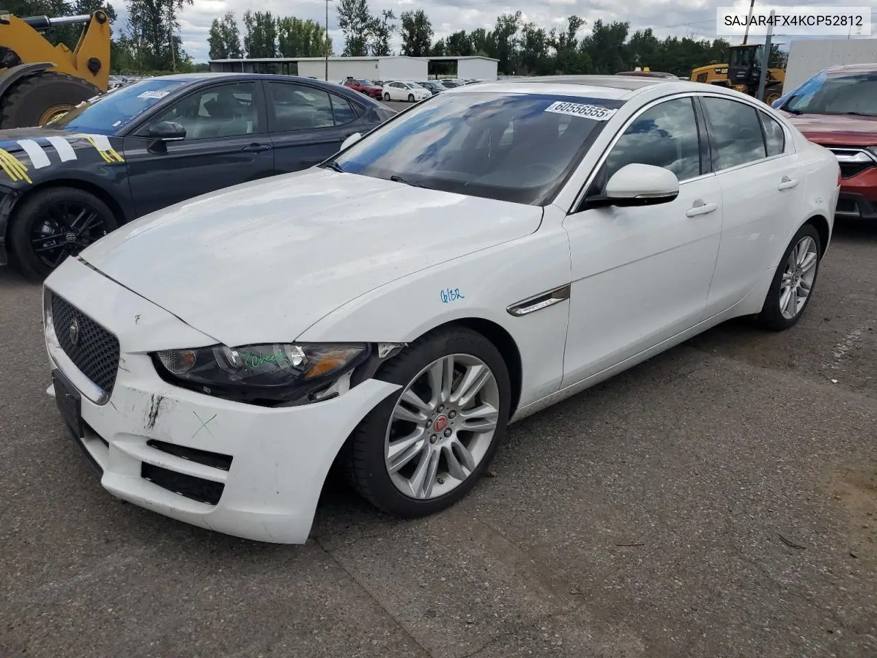 2019 Jaguar Xe VIN: SAJAR4FX4KCP52812 Lot: 60556555