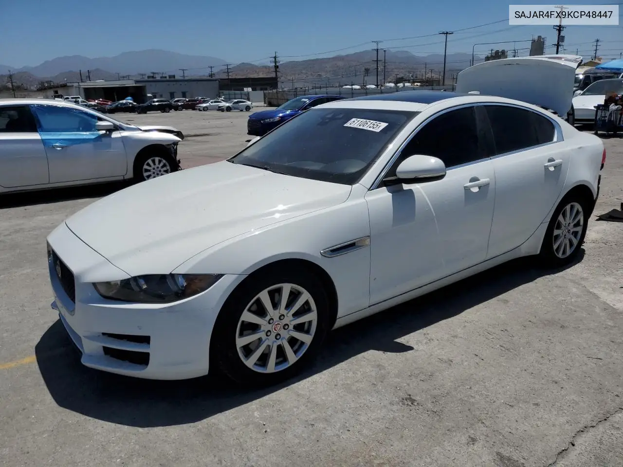 2019 Jaguar Xe VIN: SAJAR4FX9KCP48447 Lot: 61106155