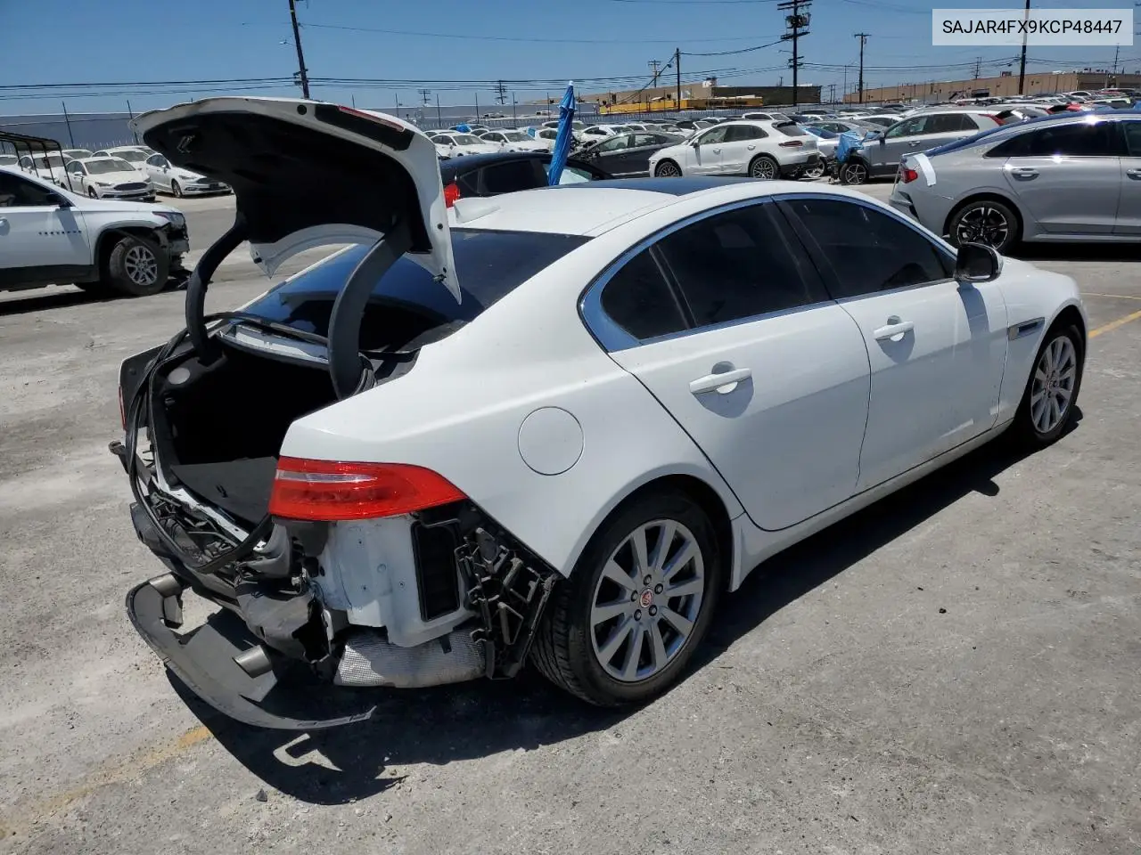 2019 Jaguar Xe VIN: SAJAR4FX9KCP48447 Lot: 61106155