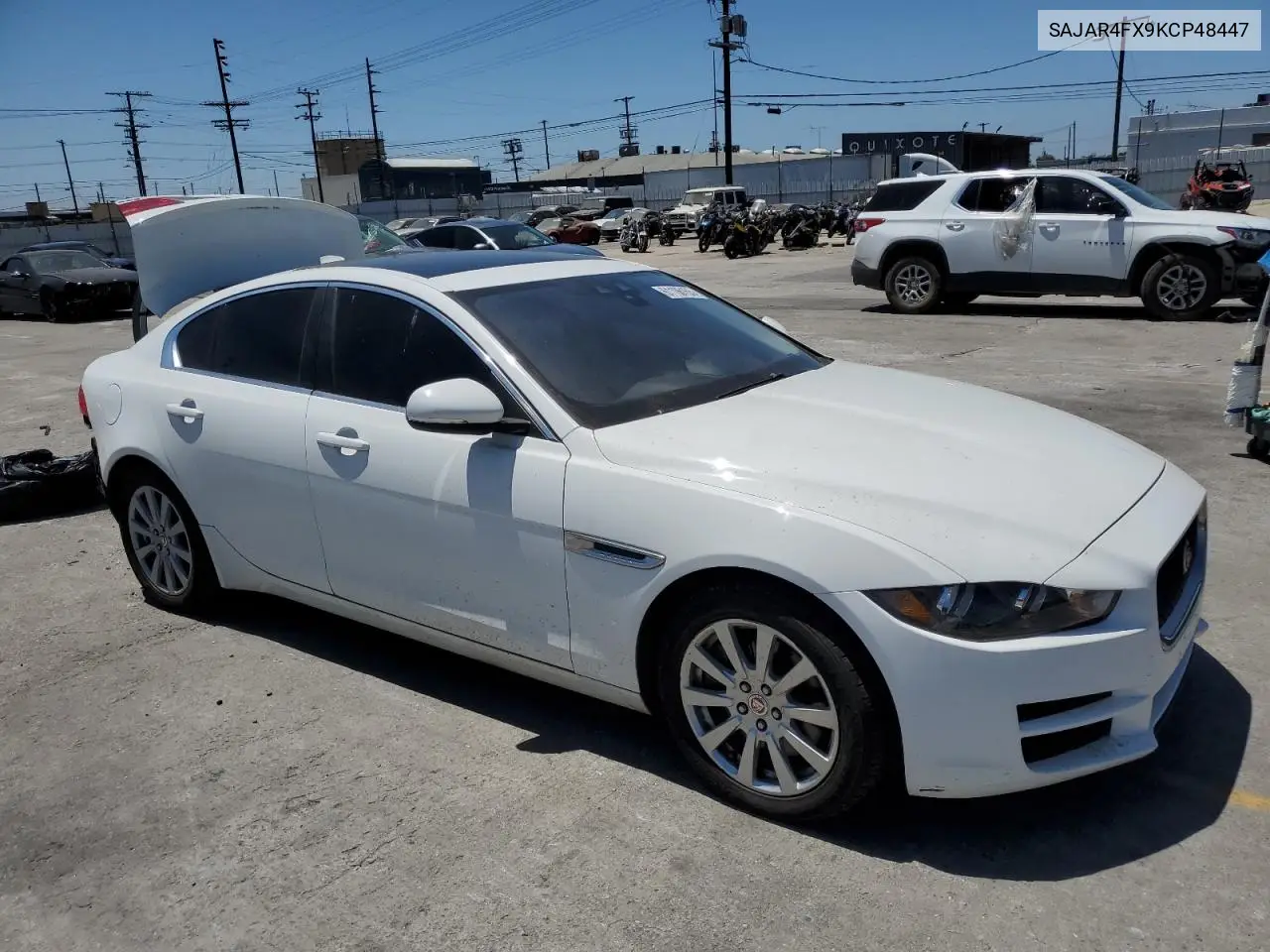 2019 Jaguar Xe VIN: SAJAR4FX9KCP48447 Lot: 61106155