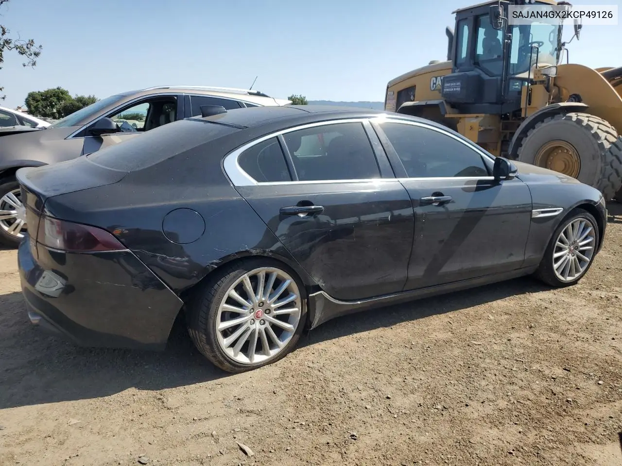 2019 Jaguar Xe Portfolio VIN: SAJAN4GX2KCP49126 Lot: 62163455