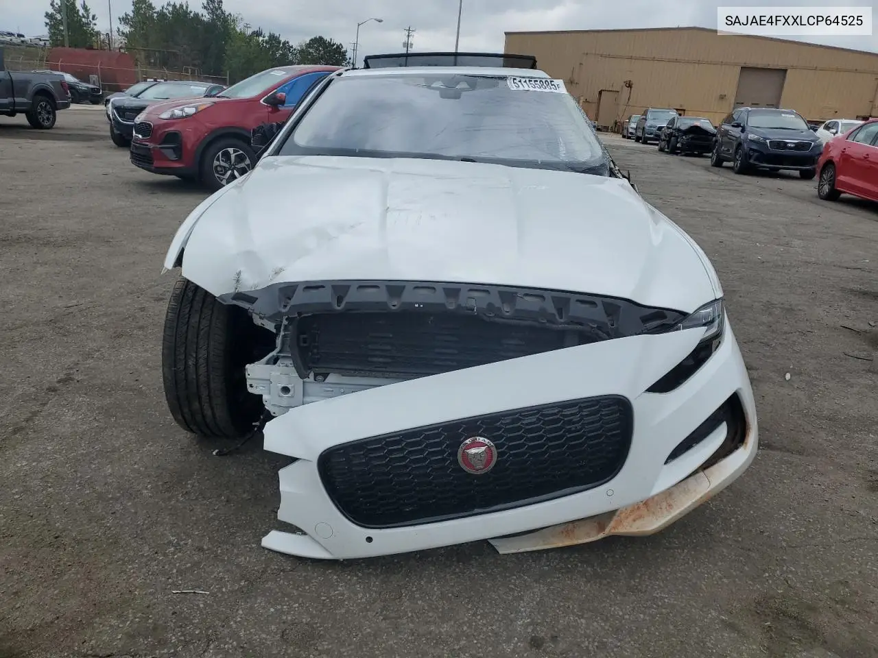 2020 Jaguar Xe S VIN: SAJAE4FXXLCP64525 Lot: 51155885