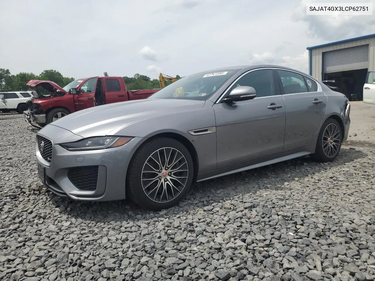 2020 Jaguar Xe R-Dynamic S VIN: SAJAT4GX3LCP62751 Lot: 63741395
