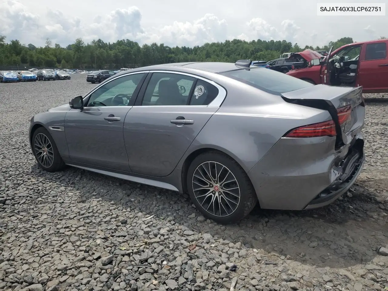 2020 Jaguar Xe R-Dynamic S VIN: SAJAT4GX3LCP62751 Lot: 63741395