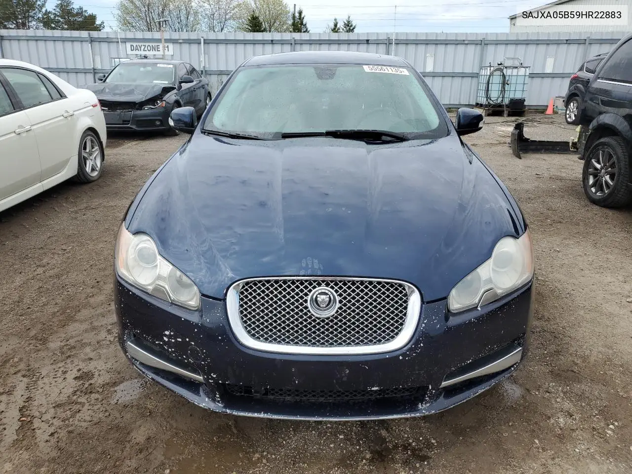 2009 Jaguar Xf Luxury VIN: SAJXA05B59HR22883 Lot: 55561135