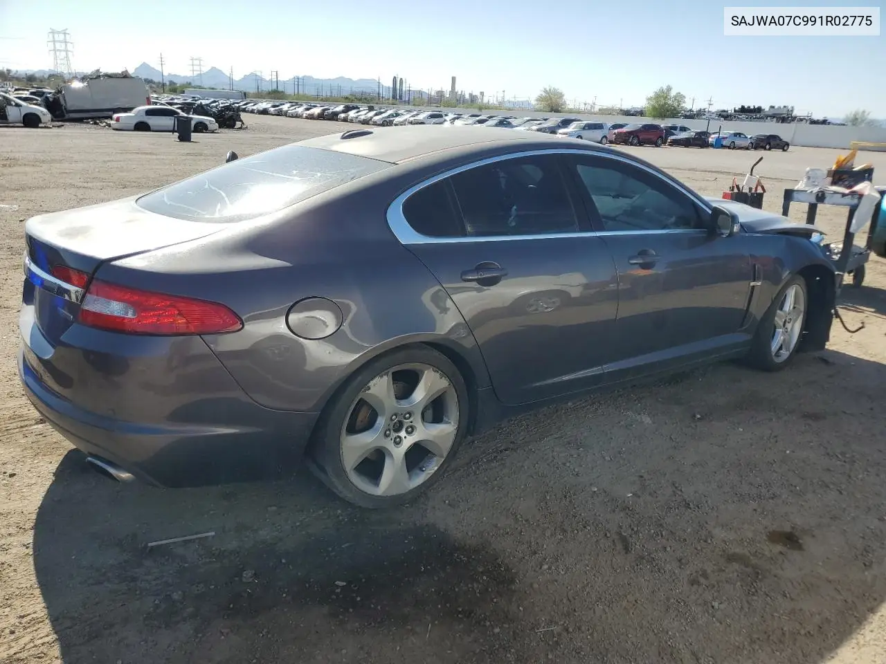 2009 Jaguar Xf Supercharged VIN: SAJWA07C991R02775 Lot: 61104975