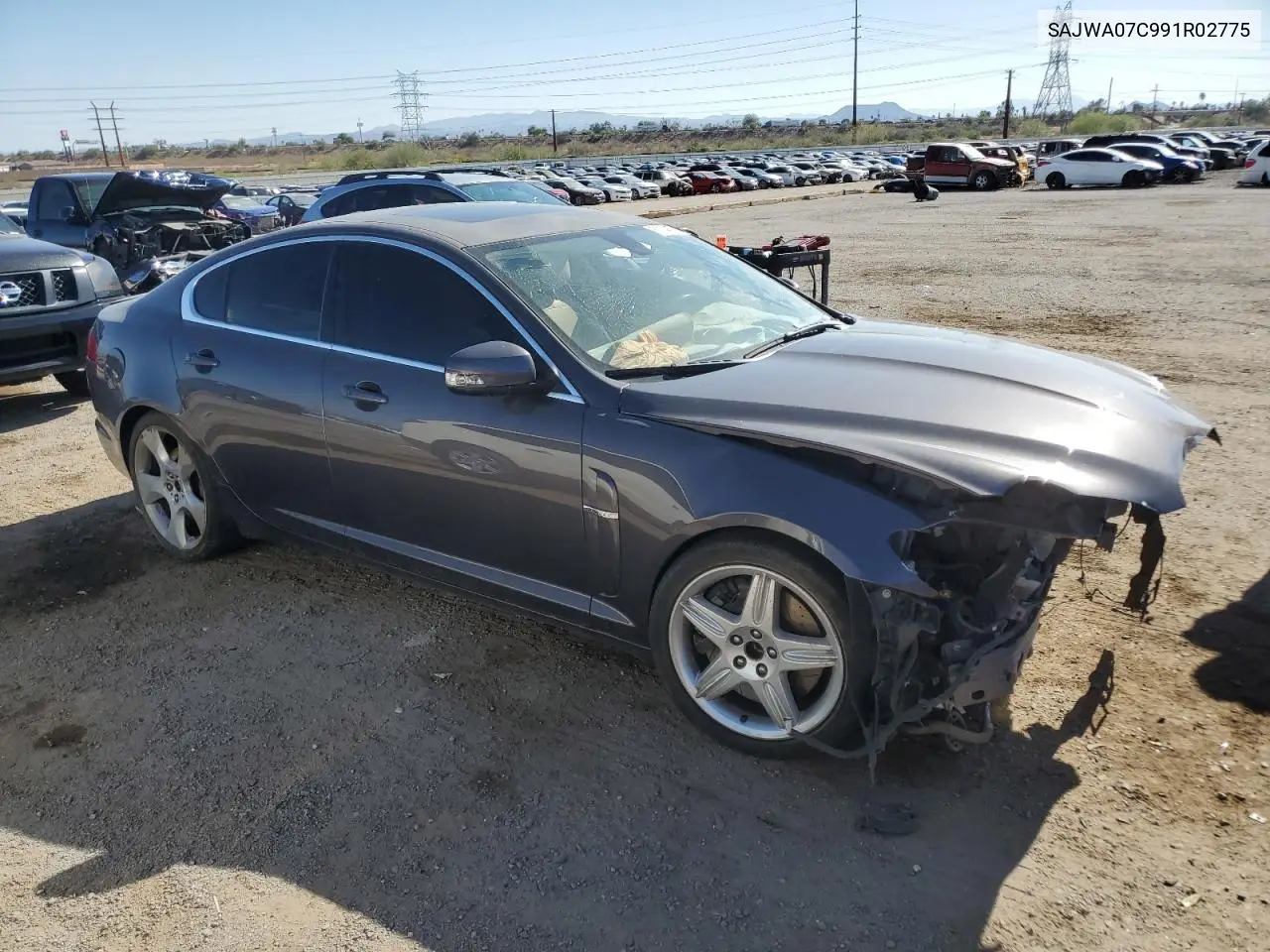 2009 Jaguar Xf Supercharged VIN: SAJWA07C991R02775 Lot: 61104975