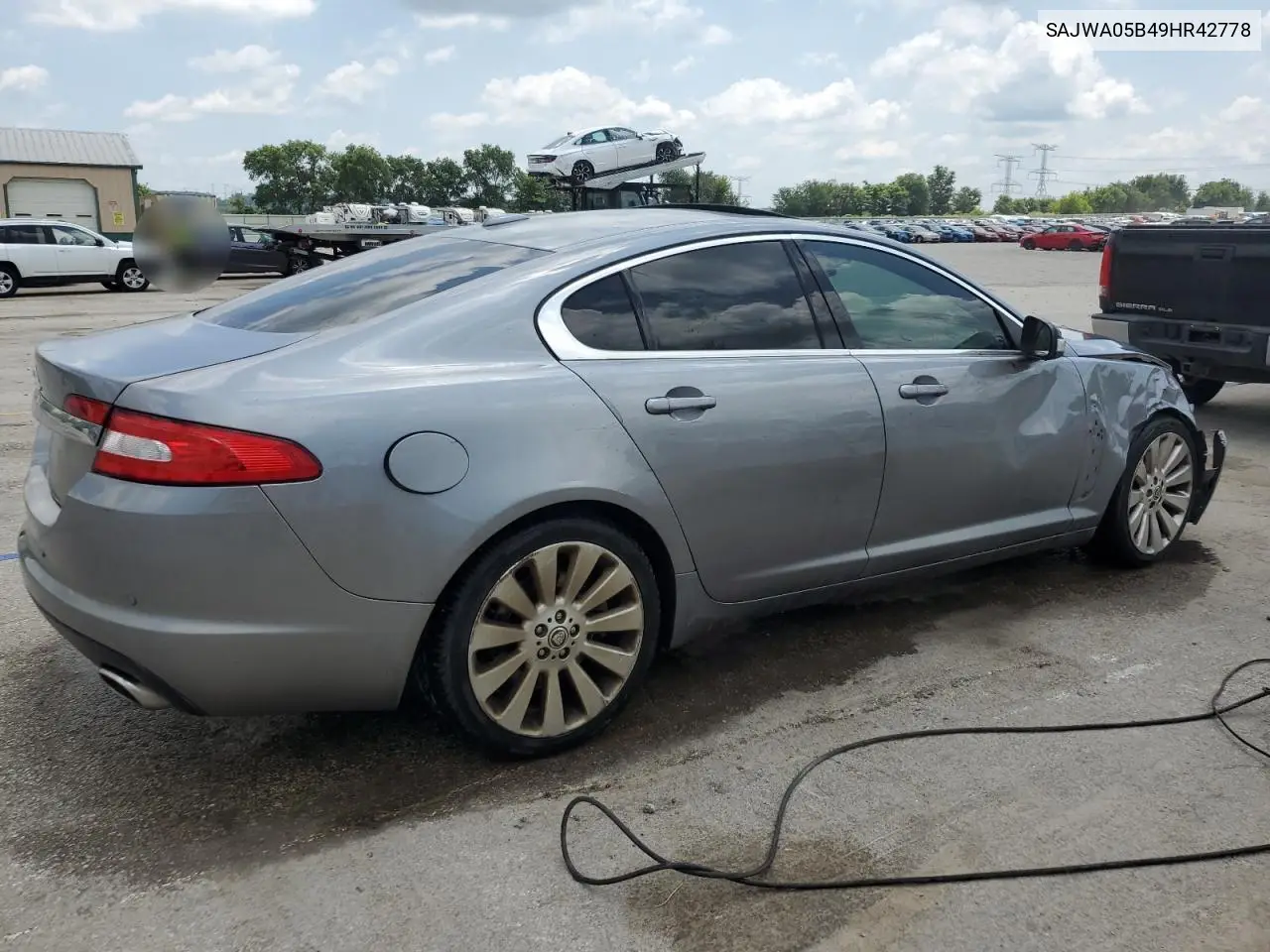 2009 Jaguar Xf Luxury VIN: SAJWA05B49HR42778 Lot: 61376725