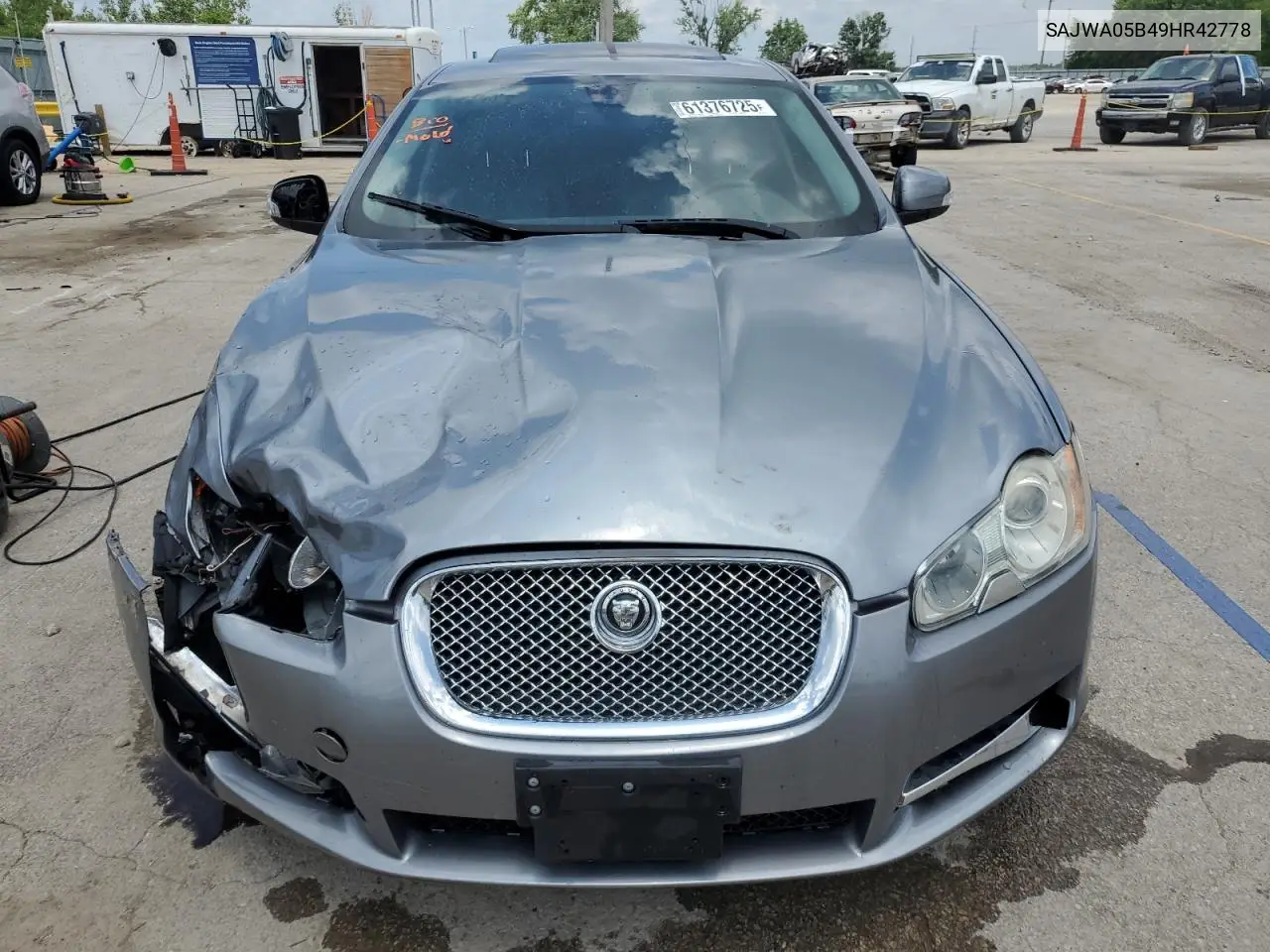 2009 Jaguar Xf Luxury VIN: SAJWA05B49HR42778 Lot: 61376725