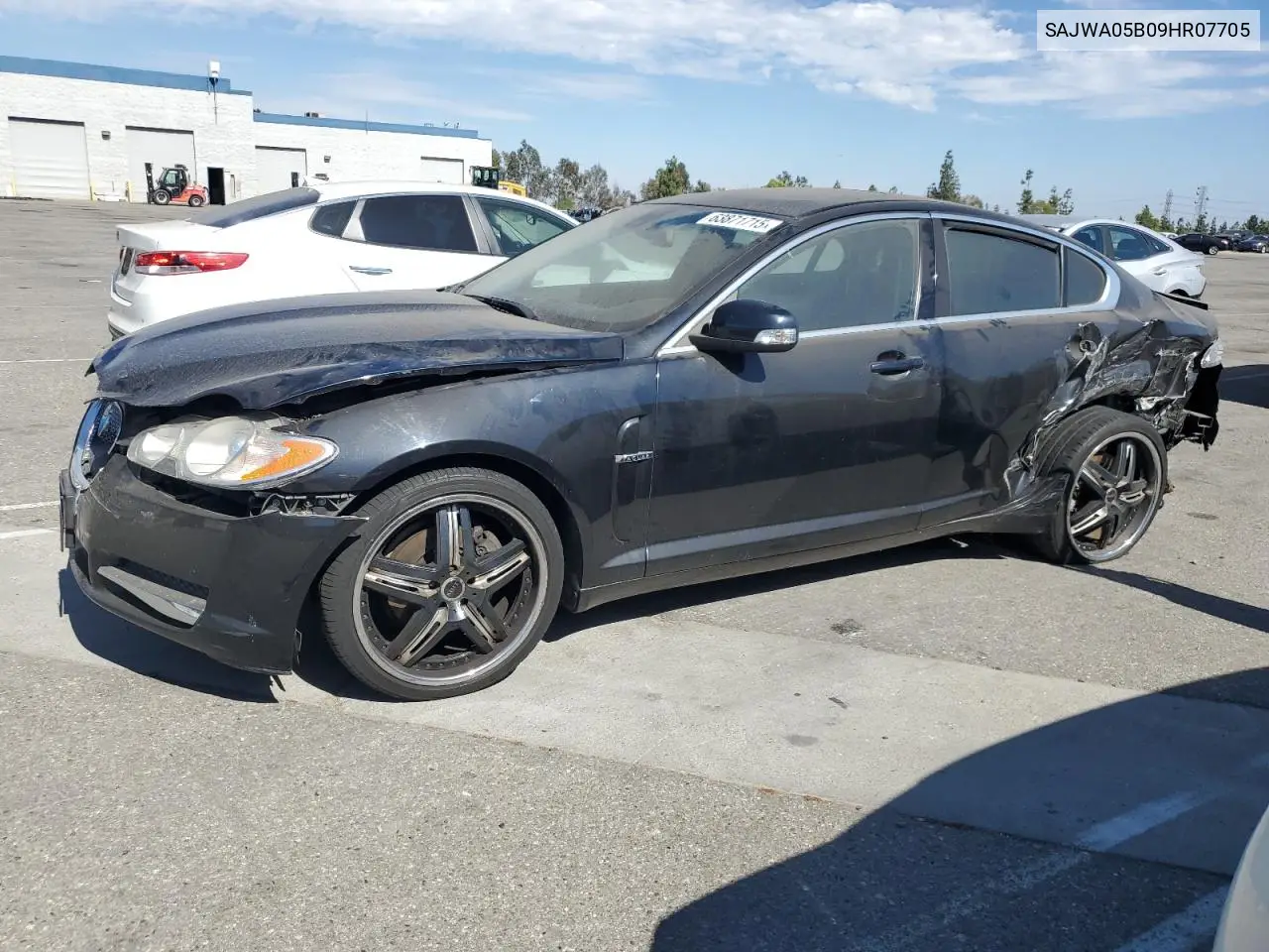 2009 Jaguar Xf Luxury VIN: SAJWA05B09HR07705 Lot: 63871715