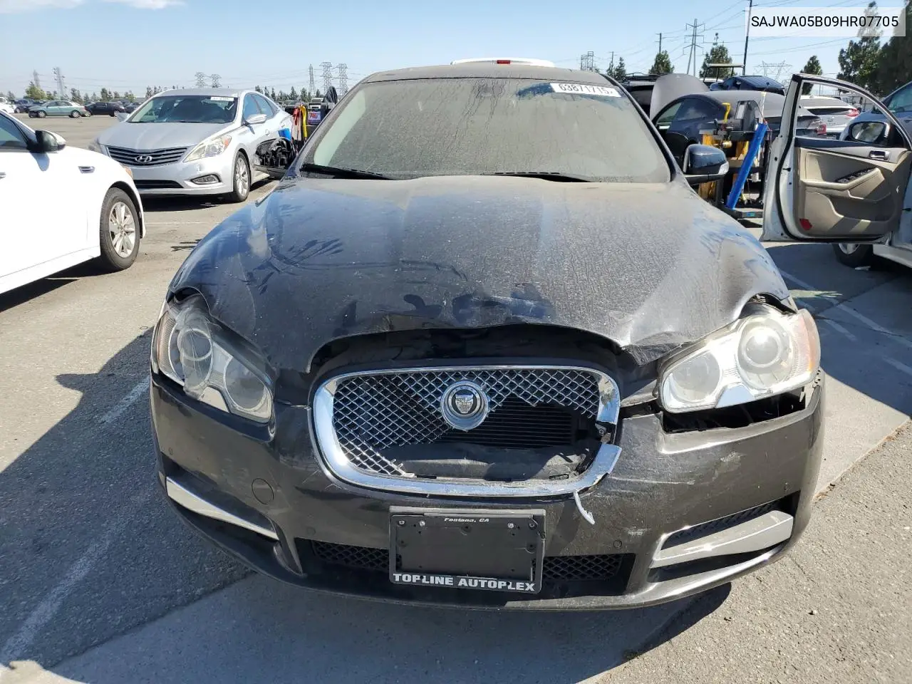 2009 Jaguar Xf Luxury VIN: SAJWA05B09HR07705 Lot: 63871715
