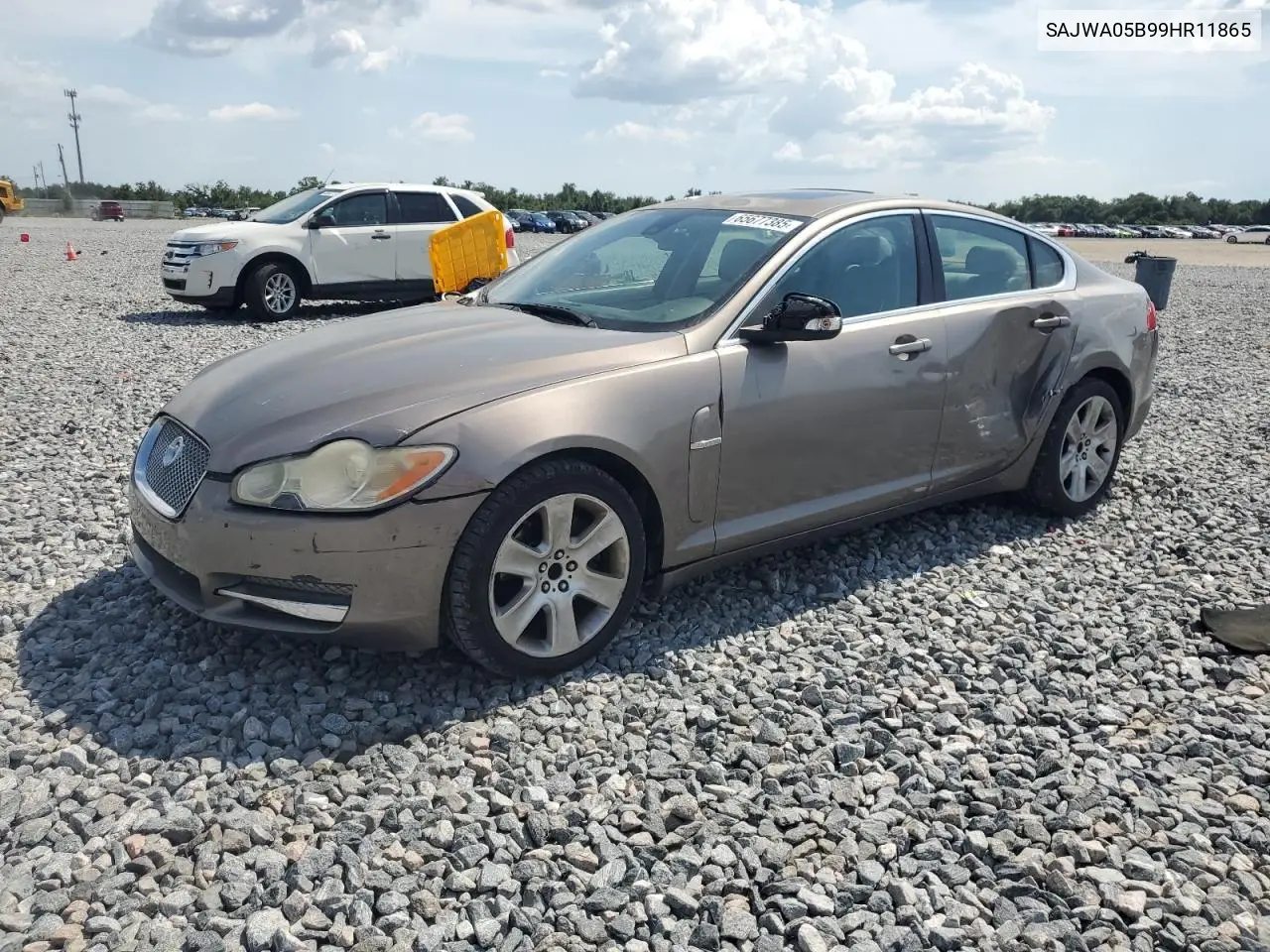 2009 Jaguar Xf Luxury VIN: SAJWA05B99HR11865 Lot: 65677385