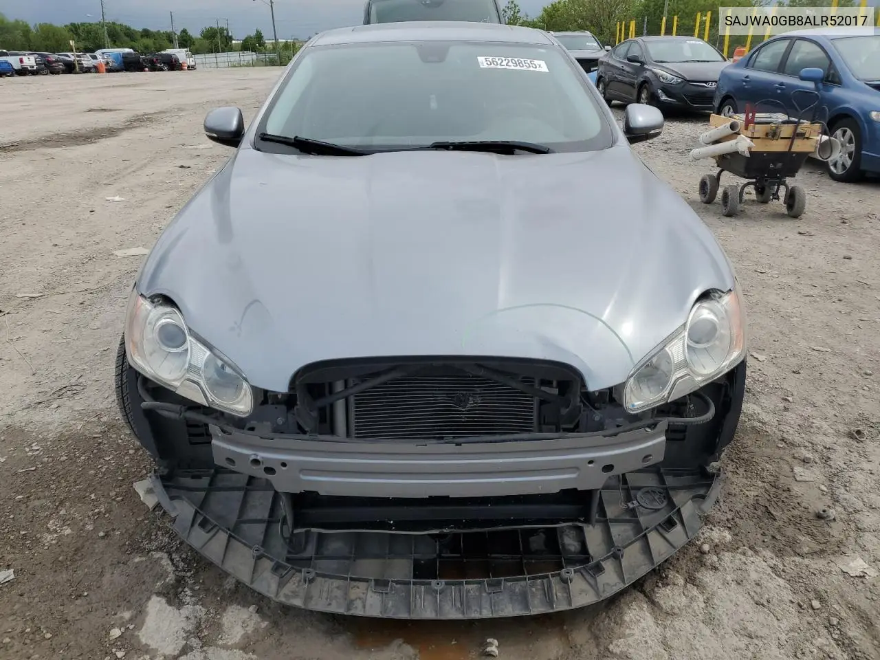 2010 Jaguar Xf Premium VIN: SAJWA0GB8ALR52017 Lot: 56229855