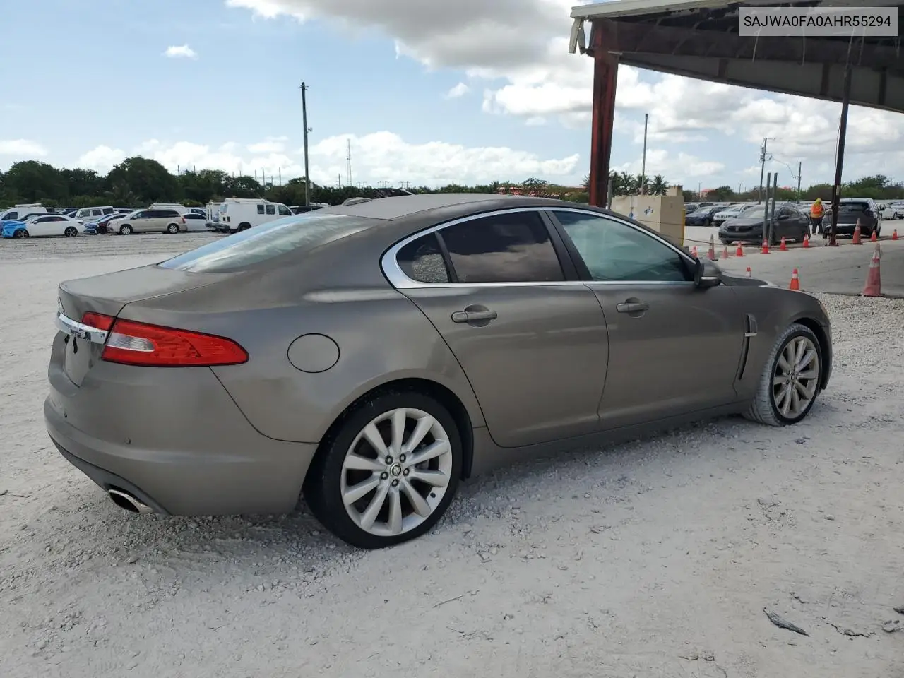 2010 Jaguar Xf Luxury VIN: SAJWA0FA0AHR55294 Lot: 56430375