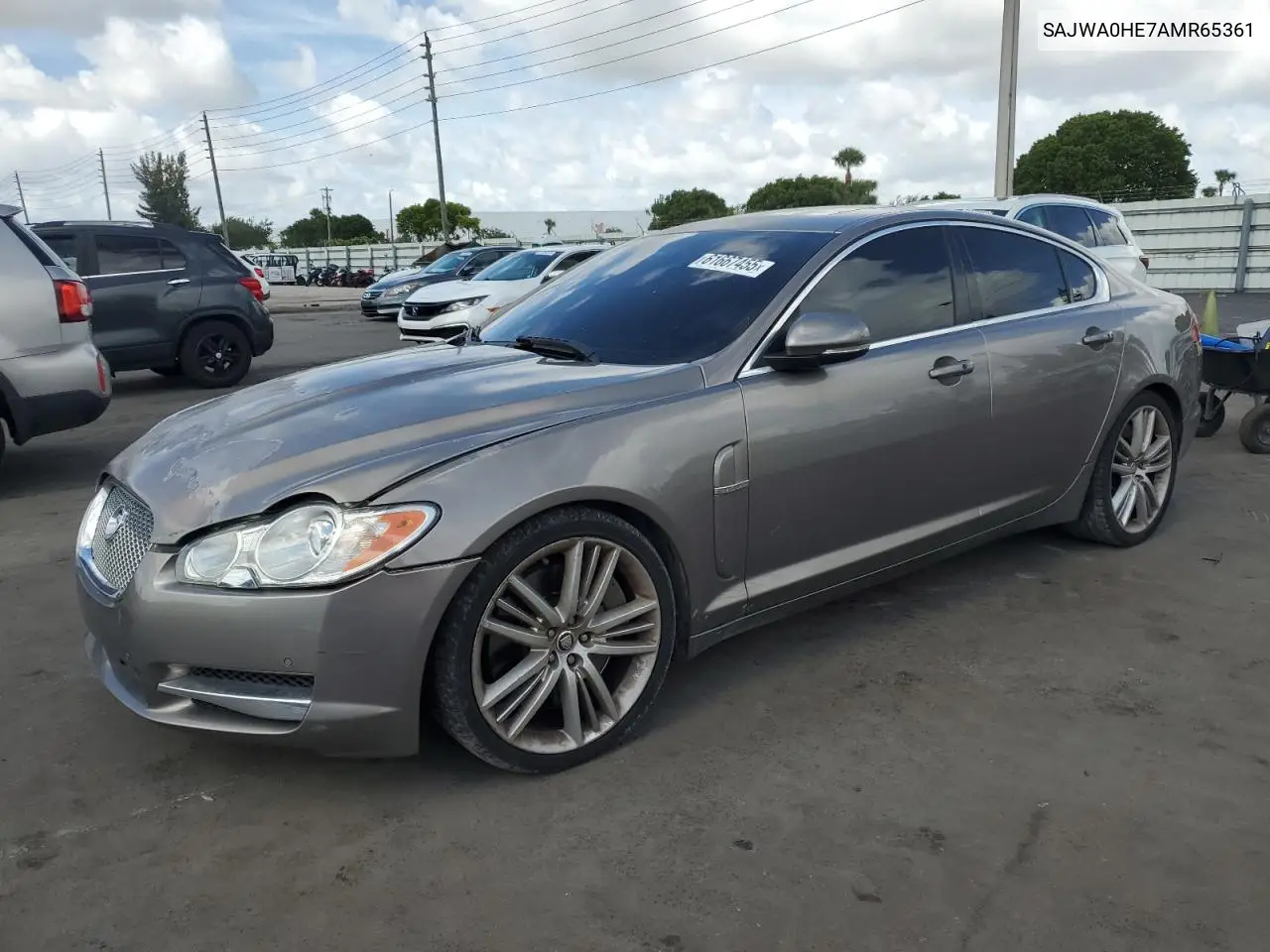 2010 Jaguar Xf Supercharged VIN: SAJWA0HE7AMR65361 Lot: 61667455