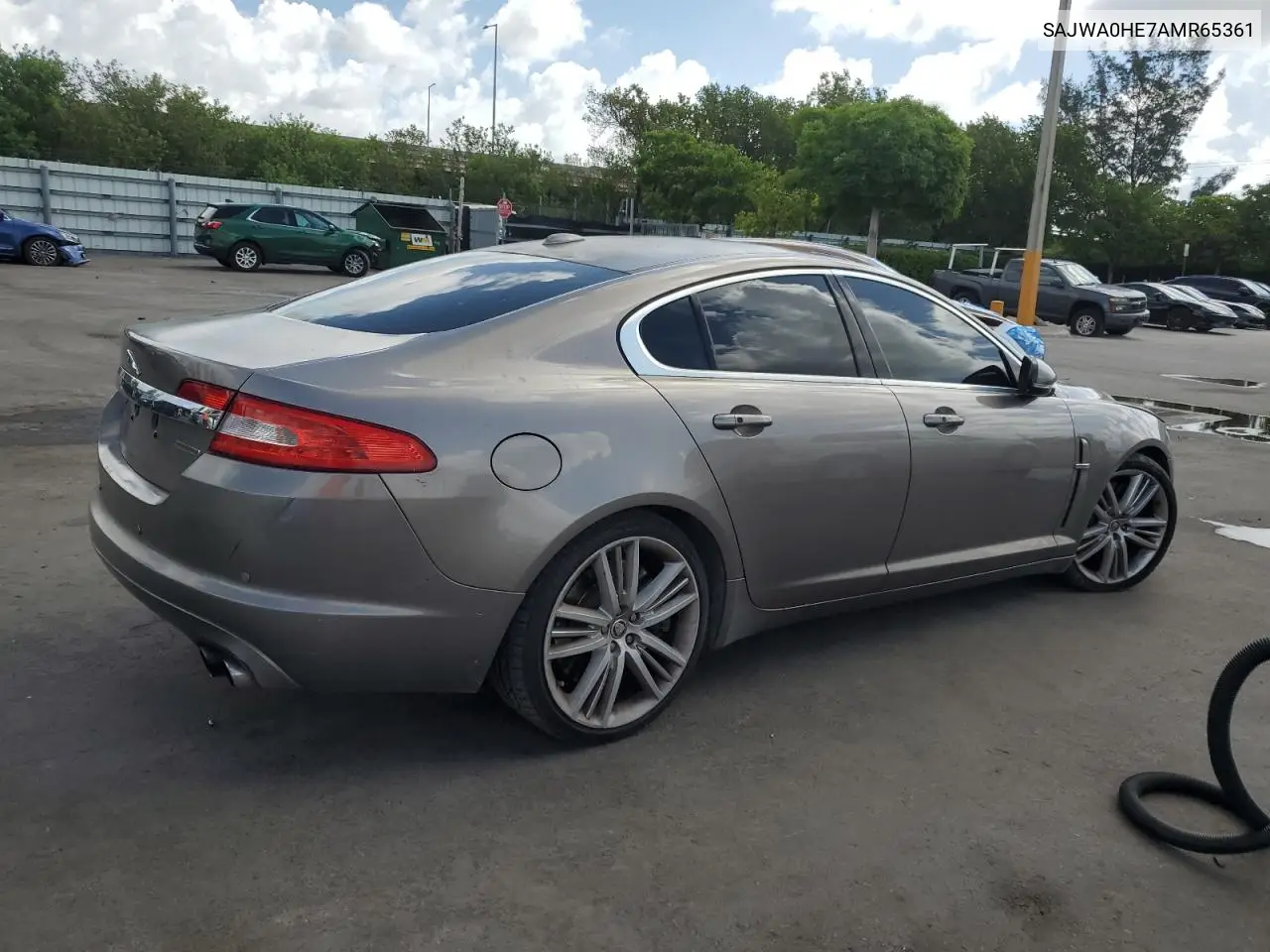2010 Jaguar Xf Supercharged VIN: SAJWA0HE7AMR65361 Lot: 61667455