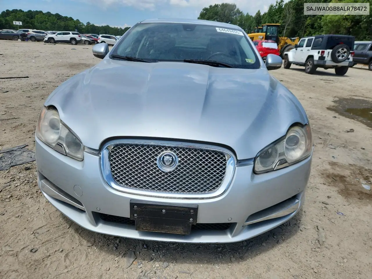 2010 Jaguar Xf Premium VIN: SAJWA0GB8ALR78472 Lot: 64649455