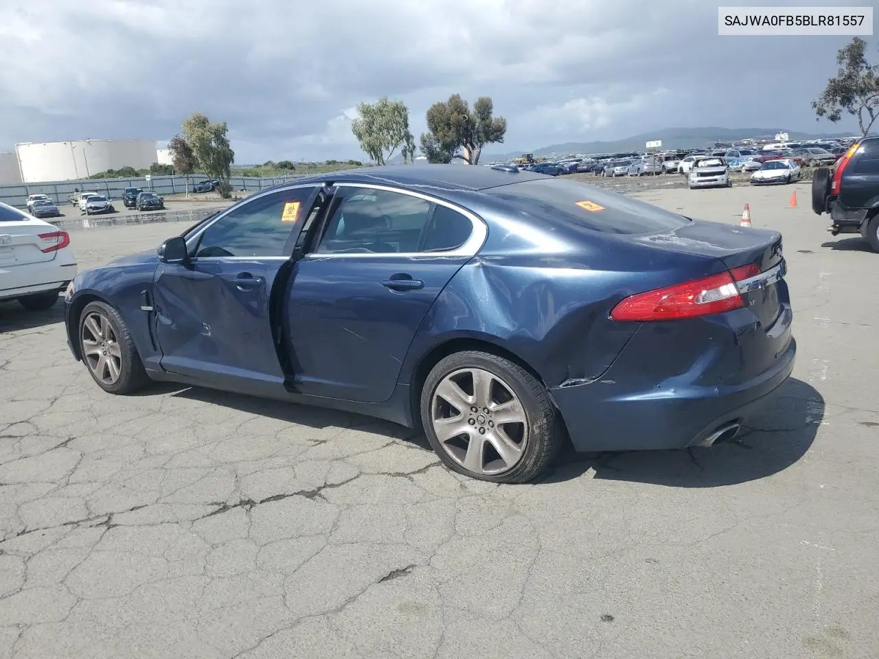 2011 Jaguar Xf VIN: SAJWA0FB5BLR81557 Lot: 51156365
