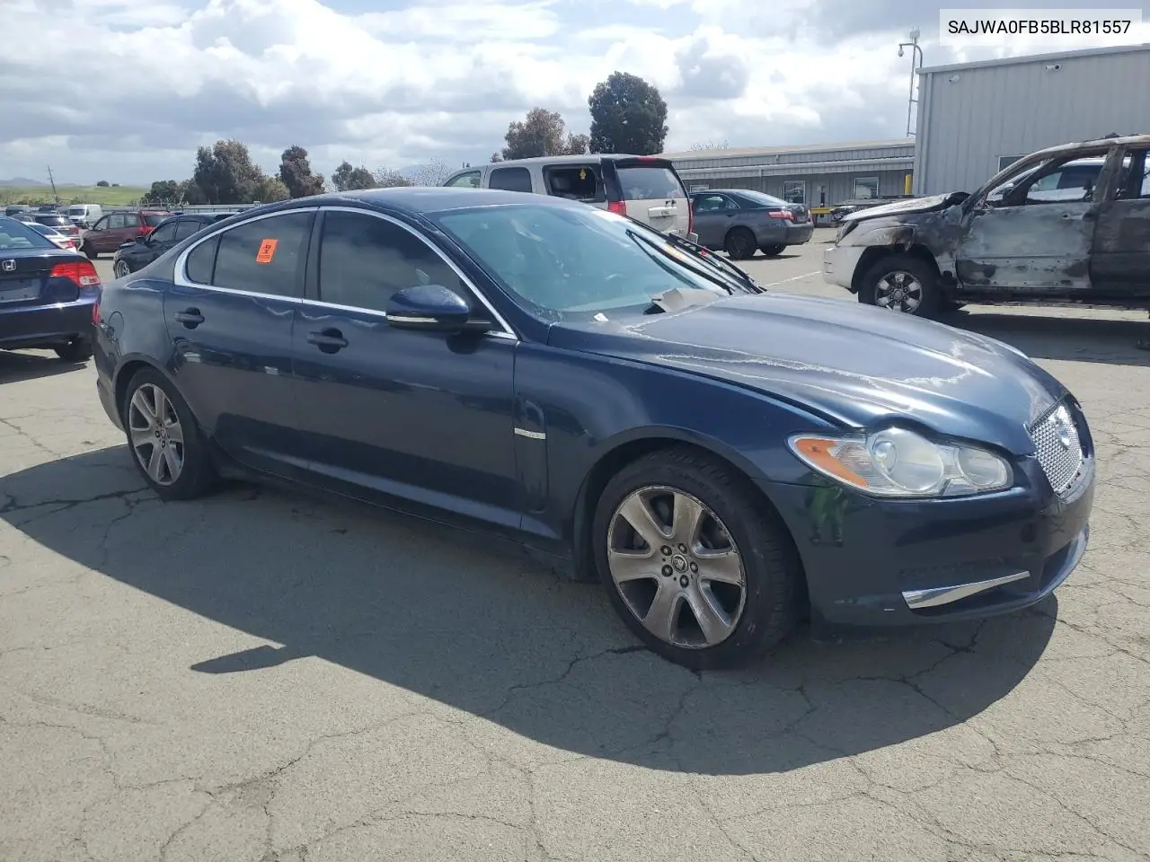 2011 Jaguar Xf VIN: SAJWA0FB5BLR81557 Lot: 51156365